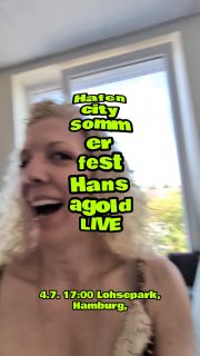 Hansagold LIVE, Samstag, 4.7.26, 17:00 @lohsepark Hamburg, Sommerfest in der #hafencity_hh #indie #deutschpop #hamburg @netzwerk.hafencity