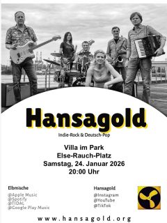 Samstag, 24.1.26, 20 Uhr, Villa im Park #deutschpop #indie #elbe #hamburg #hamburgerschule